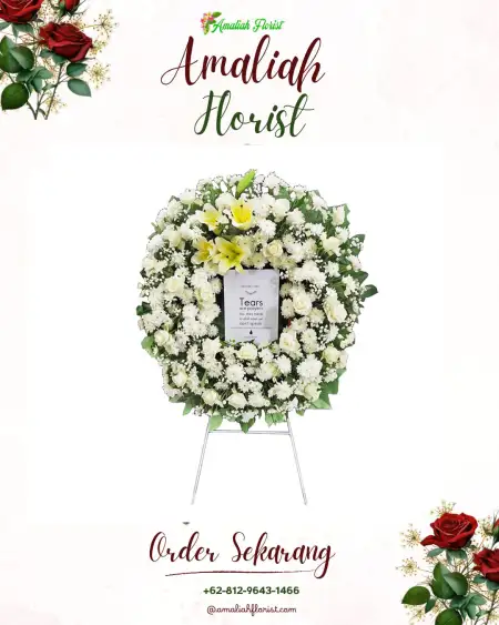 Krans Bunga Duka Kersamanah